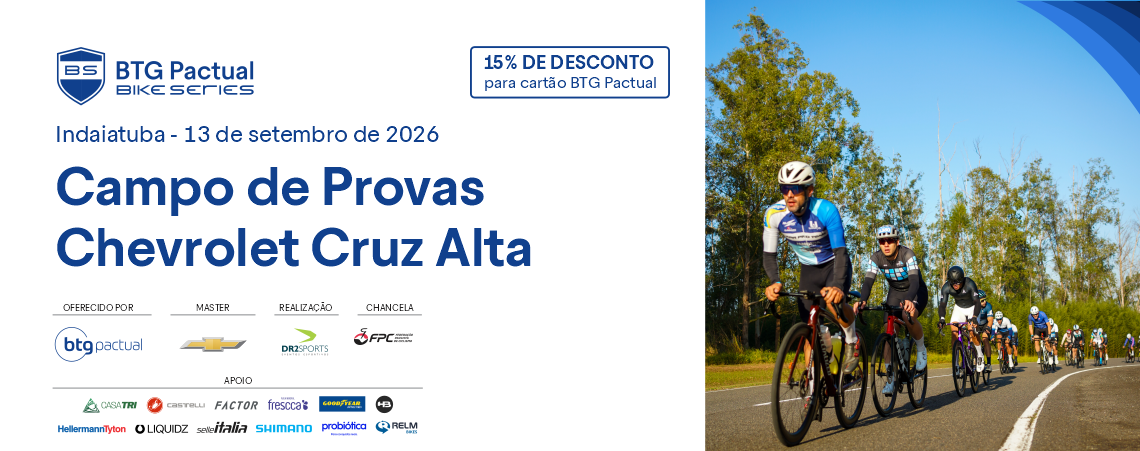 BTG Pactual Bike Series Campo de Provas Chevrolet Cruz Alta
