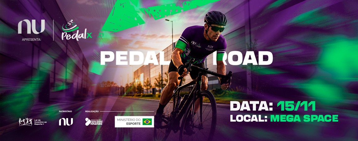 Banner oficial Pedal X Road - Minas Gerais 2026
