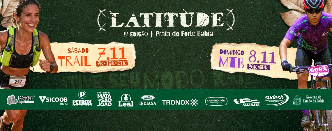 Banner oficial Desafio Latitude 12 2026 - MTB